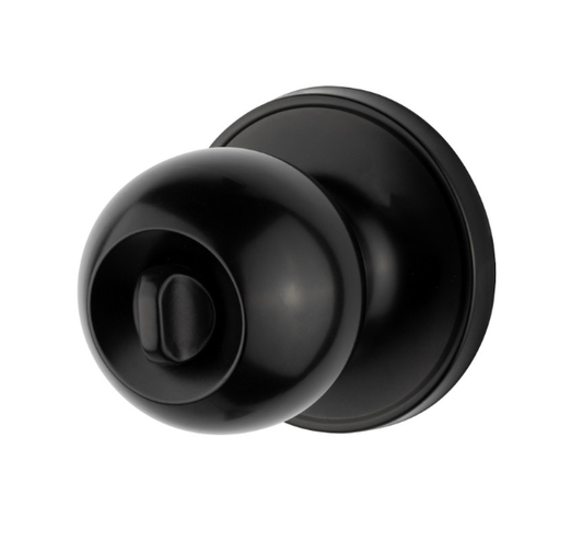 Sylvan Boston Black Door Knob Set – Dummy, Passage, Privacy & Entrance Options