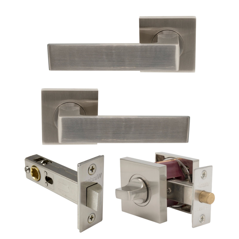 Windsor Galaxy Pegasus Elite Door Handle / Long Plate Handle Set – Entrance / Privacy / Passage / Dummy