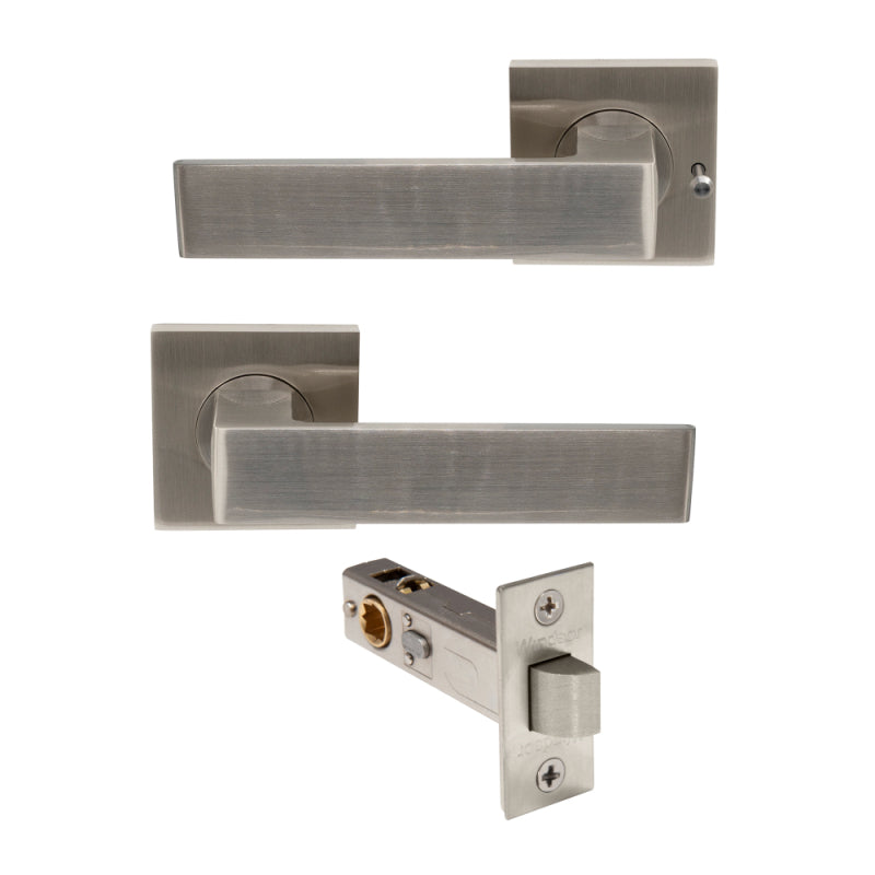 Windsor Galaxy Pegasus Elite Door Handle / Long Plate Handle Set – Entrance / Privacy / Passage / Dummy