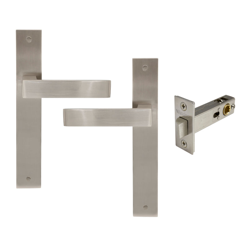 Windsor Galaxy Pegasus Elite Door Handle / Long Plate Handle Set – Entrance / Privacy / Passage / Dummy