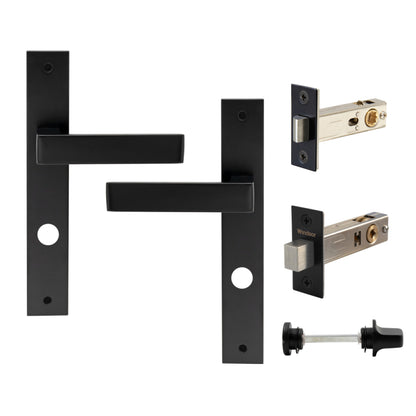 Windsor Galaxy Pegasus Elite Door Handle / Long Plate Handle Set – Entrance / Privacy / Passage / Dummy