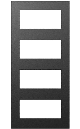 Parkwood Powder Coated Aluminium Exterior Doors | Vision Panel