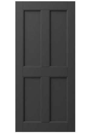 Parkwood Powder Coated Aluminium Exterior Doors | No Glass