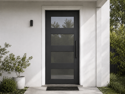 Parkwood Powder Coated Aluminium Exterior Doors | Vision Panel