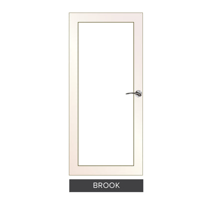 Brothers Door Interior Vision Panel Door | MR Solid Core | Primed