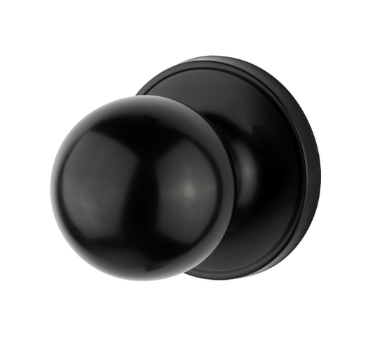 Sylvan Boston Black Door Knob Set – Dummy, Passage, Privacy & Entrance Options
