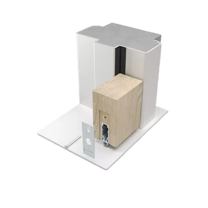 Lorient LAS1212 Batwing Acoustic & Smoke Door Frame Seal – Black