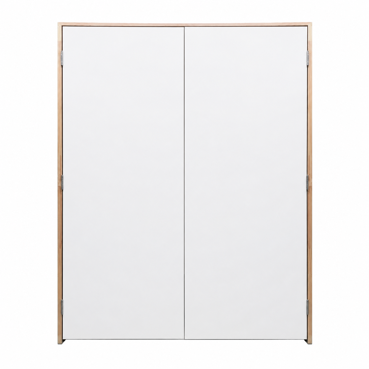 Brothers Door Interior Pre-Hung Pair Doors | Flush Design | Primed