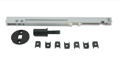 Brio Wardrobe Roll 50 Bottom Rolling Sliding Door Track Kit – Double Track