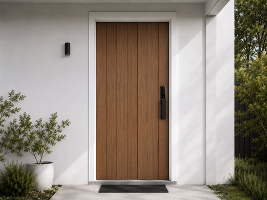 Parkwood Solid Timber Exterior Doors | Paint Quality Emberwood