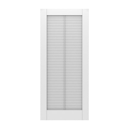 Parkwood Louvre Solid Timber Interior Doors | Paint Quality Pine