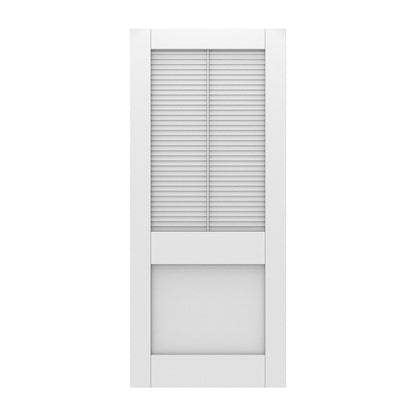 Parkwood Louvre Solid Timber Interior Doors | Paint Quality Pine
