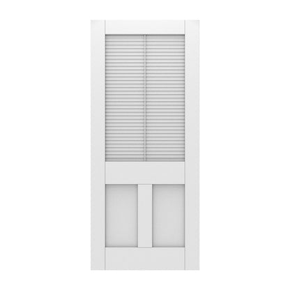 Parkwood Louvre Solid Timber Interior Doors | Paint Quality Pine