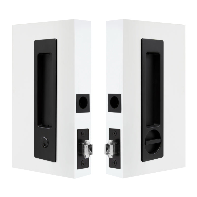 Windsor Cavity-Suite Ultra Sliding Door Set – Passage, Privacy & Locking Options - 128mm x 40mm & 152mm x 40mm