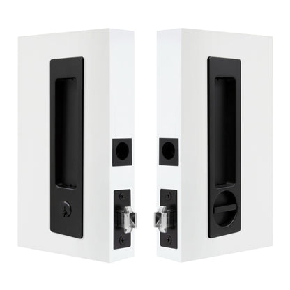 Windsor Cavity-Suite Ultra Sliding Door Set – Passage, Privacy & Locking Options - 128mm x 40mm & 152mm x 40mm