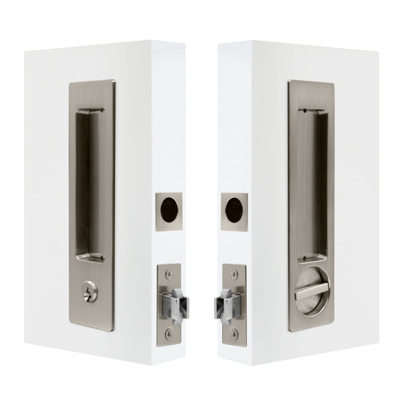 Windsor Cavity-Suite Ultra Sliding Door Set – Passage, Privacy & Locking Options - 128mm x 40mm & 152mm x 40mm