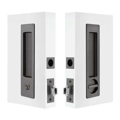 Windsor Cavity-Suite Ultra Sliding Door Set – Passage, Privacy & Locking Options - 128mm x 40mm & 152mm x 40mm